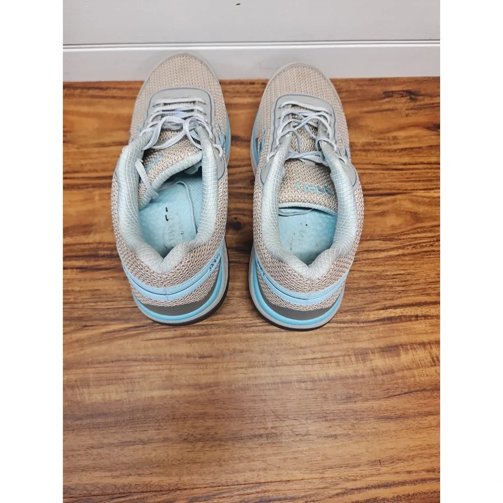 Gdefy‎ Womens Comfort Fit Gravity Defyer Gray/Blue Athletic Shoe Sz 11